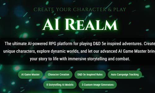 AI Realm RPG Platform