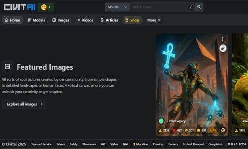 Civitai Model Sharing Platform
