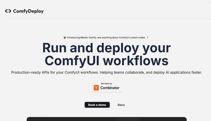 Comfy Deploy Platform