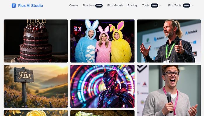 Flux AI Studio Platform
