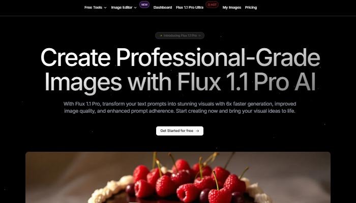 Flux 1.1 Pro AI Text-to-Image Generator