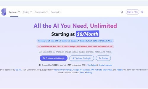 GizAI All-in-One AI Platform