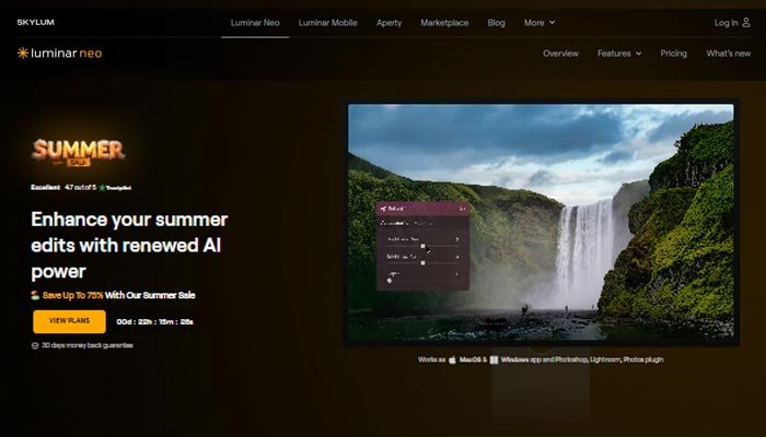 Luminar Neo Platform Interface