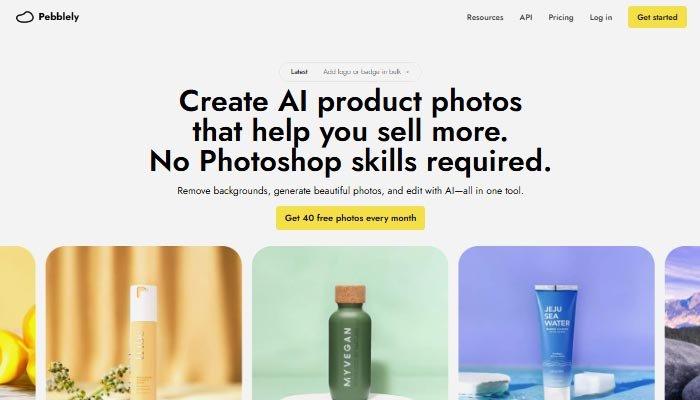 Pebblely Platform Interface