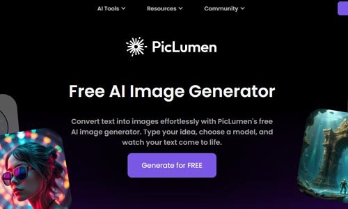 PicLumen AI Image Generator