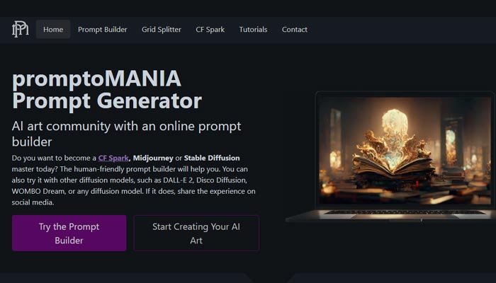 promptoMANIA Prompt Generator