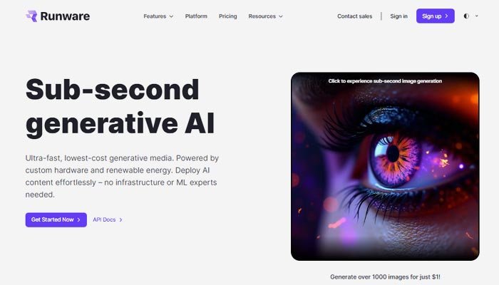 Runware AI Stable Diffusion API