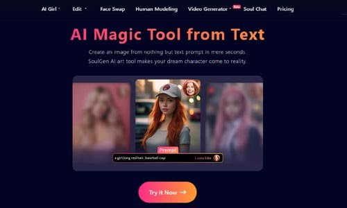 SoulGen AI Character Generator