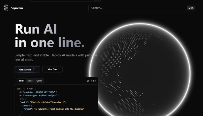 Synexa AI Deployment Platform